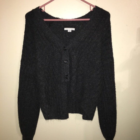 American Eagle Cropped Sweater - Picture 1 of 3